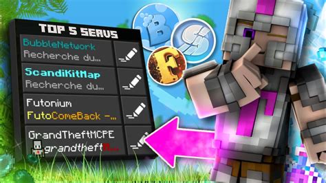 serveur minecraft mcpe.